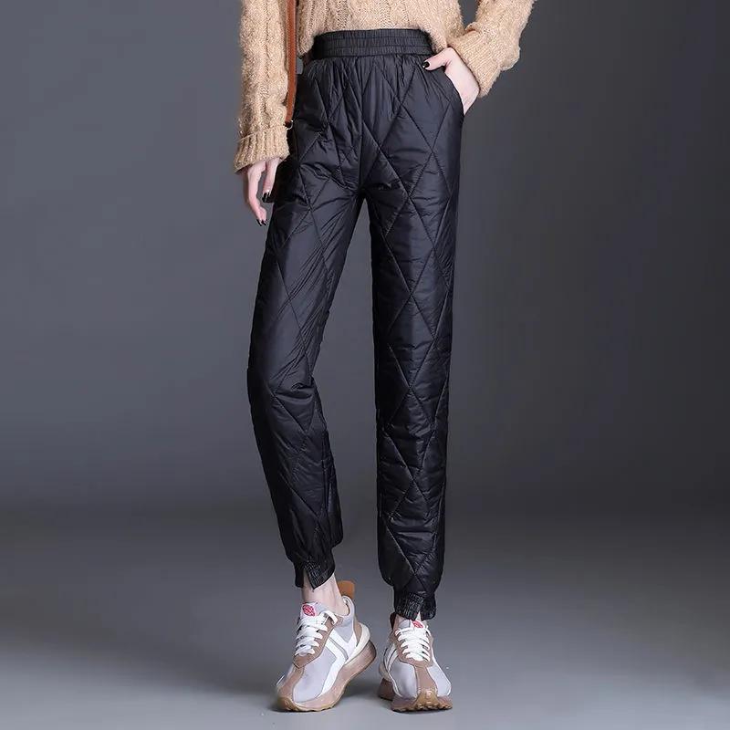 Women's Pants & Capris Winter Thicken Jogging For Women Casual Elastic High Waist Cotton Padded Trousers Mom Warm Oversized Solid Capri, Black
Women's Pants & Capris Winter Thicken Jogging For Women Casual Elastic High Waist Cotton Padded Trousers Mom Warm Oversized Solid Capri, Black