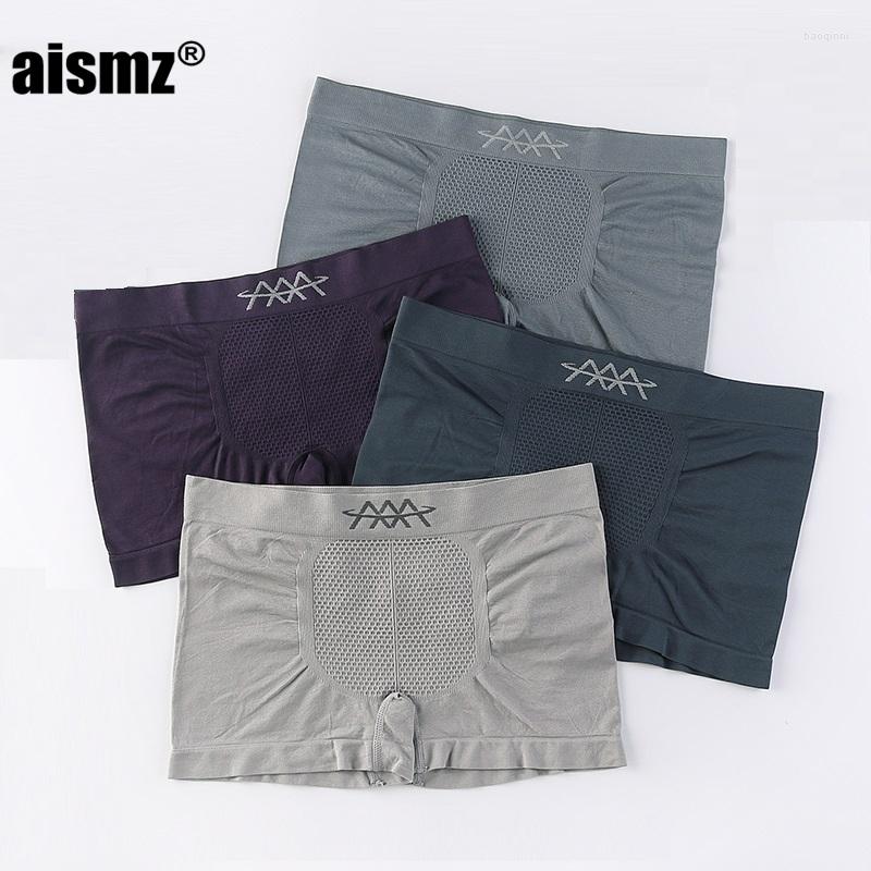Underpants Aismz 4pcs/lot Men's Panties Seamless Breathable Traceless High Elastic Male Underwear Comfortable Shorts Boxers, 137 4 colors set
Underpants Aismz 4pcs/lot Men's Panties Seamless Breathable Traceless High Elastic Male Underwear Comfortable Shorts Boxers, 137 4 colors set