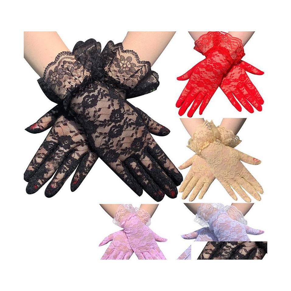 Five Fingers Gloves Party Sexy Dress Women High Quality Lace Mittens Paragraph Wedding Accessories Fl Finger Girls Drop Delivery Fas Otqvy
Five Fingers Gloves Party Sexy Dress Women High Quality Lace Mittens Paragraph Wedding Accessories Fl Finger Girls Drop Delivery Fas Otqvy