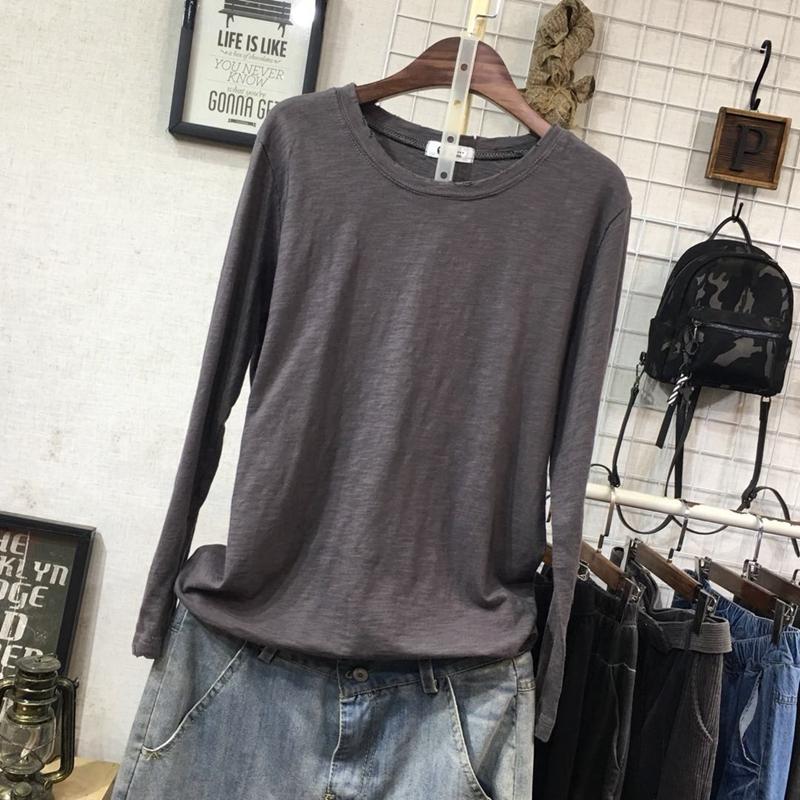 Women's T Shirts 2023 Autumn Long-sleeved Women T-shirts O-neck Solid Loose Lady Elegant Pulls Outwear Coat Tops, See chart
Women's T Shirts 2023 Autumn Long-sleeved Women T-shirts O-neck Solid Loose Lady Elegant Pulls Outwear Coat Tops, See chart