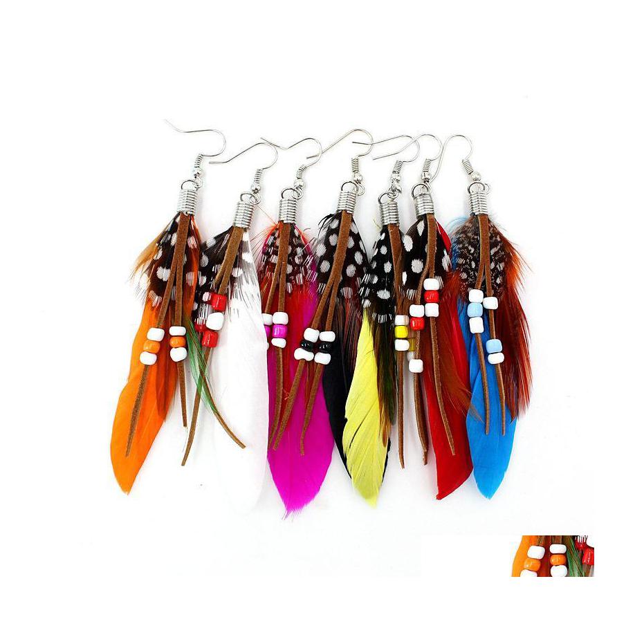 Dangle Chandelier Bohemian Sier Color Feather Earrings Beads For Women Party Catwalk Hanging Boucles Colorf Feathers Drop Delivery Dhjoq
Dangle Chandelier Bohemian Sier Color Feather Earrings Beads For Women Party Catwalk Hanging Boucles Colorf Feathers Drop Delivery Dhjoq