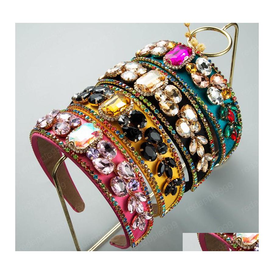 Headbands Luxury Geometric Crystal Headband Elegant Mti Color Rhinestone Beaded Hairband Girls Party Hair Accessories Drop Delivery Dhoiw
Headbands Luxury Geometric Crystal Headband Elegant Mti Color Rhinestone Beaded Hairband Girls Party Hair Accessories Drop Delivery Dhoiw