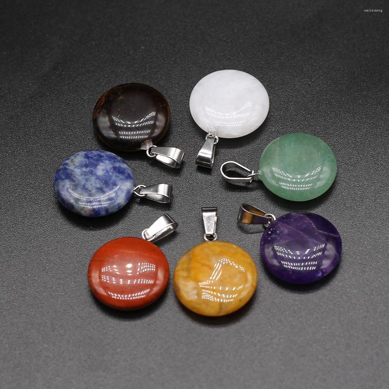 Pendant Necklaces 7pcs/lot Natural Stone Mix Color Agates Charms For Making DIY Jewerly Necklace Bracelet Accessories
Pendant Necklaces 7pcs/lot Natural Stone Mix Color Agates Charms For Making DIY Jewerly Necklace Bracelet Accessories
