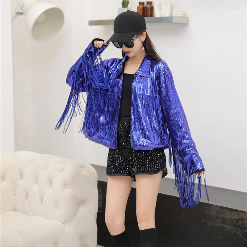 Women's Jackets Bar Outerwear Short Type Comfy Dressing Up Fashion Sequins Tassel Jacket Reflective Cardigan Streetwear, Black
Women's Jackets Bar Outerwear Short Type Comfy Dressing Up Fashion Sequins Tassel Jacket Reflective Cardigan Streetwear, Black