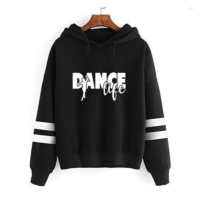 Women' Hoodies Dance Life Cartoon Letter Print Sweatshirt For Female Spring Dancer Student Lover Gift Women Femmes Splice Sweatshirts, Black
Women' Hoodies Dance Life Cartoon Letter Print Sweatshirt For Female Spring Dancer Student Lover Gift Women Femmes Splice Sweatshirts, Black