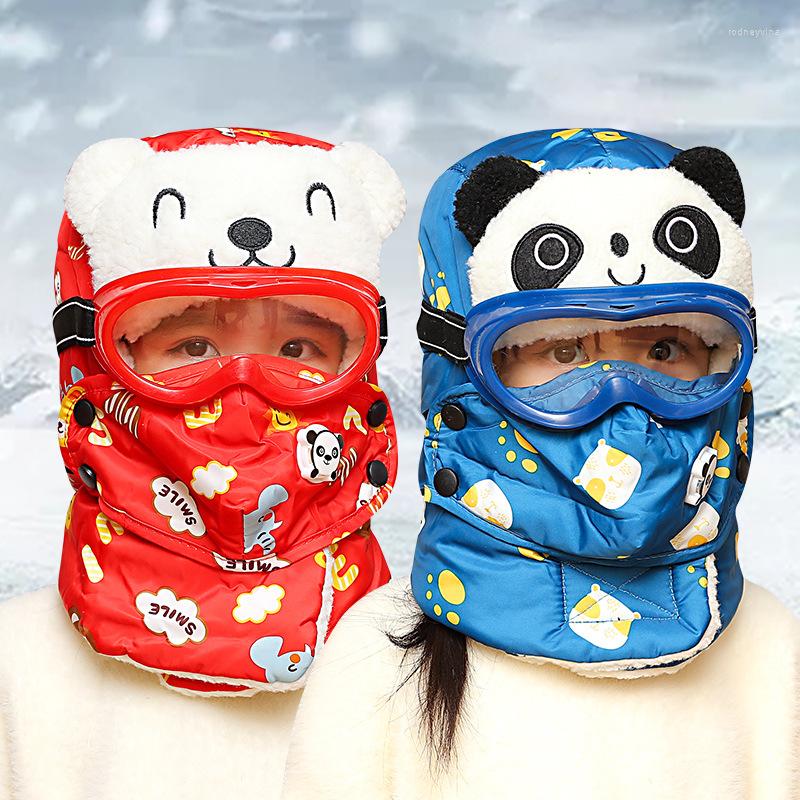 Berets Earflap Hat Outdoor Ski Soft Full Face Child Snow Caps Thickened Windproof Camping Hiking With Glasses Warm Winter Riding
Berets Earflap Hat Outdoor Ski Soft Full Face Child Snow Caps Thickened Windproof Camping Hiking With Glasses Warm Winter Riding