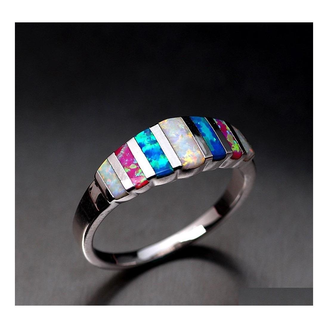 Band Rings Luxury Opal Wedding For Women Natural Stone Bride Engagement Bridesmaid Finger Fashion Jewelry Gift Drop Delivery Ot3Bw
Band Rings Luxury Opal Wedding For Women Natural Stone Bride Engagement Bridesmaid Finger Fashion Jewelry Gift Drop Delivery Ot3Bw
