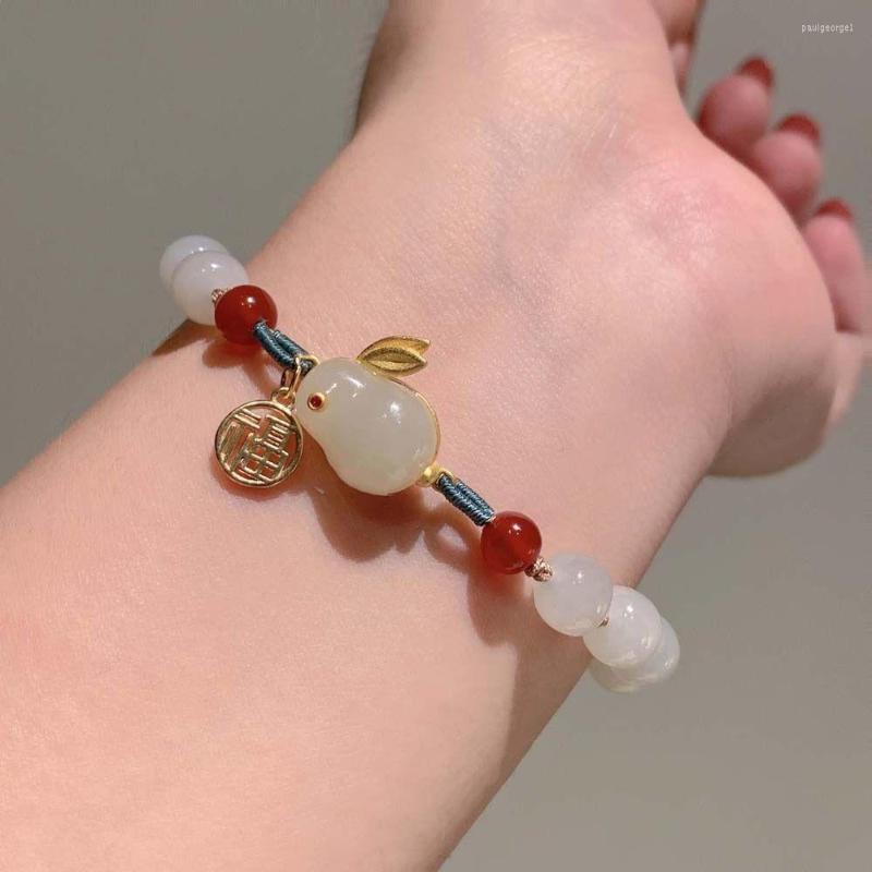 Strand Chinese Adjustable Bracelet Year Imitation Nephrite Beaded Charm FU Character Fashion Jewelry Women Gifts
Strand Chinese Adjustable Bracelet Year Imitation Nephrite Beaded Charm FU Character Fashion Jewelry Women Gifts