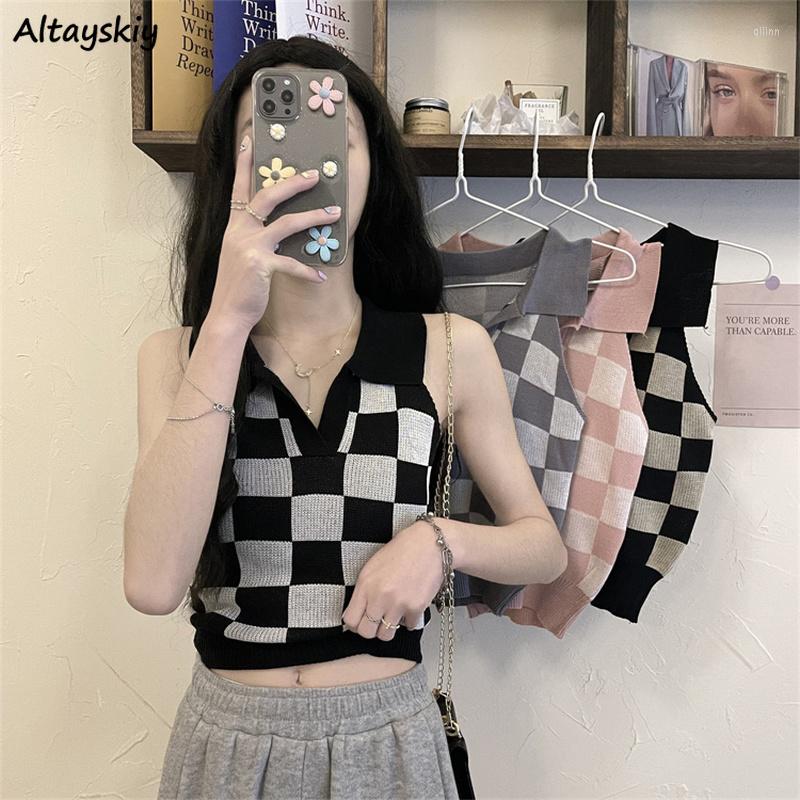 Women's Tanks Women Sexy Streetwear Plaid Ins Slim Crop Top Vintage Clothing Schoolgirl Harajuku All-match Casual Trendy College, Gray
Women's Tanks Women Sexy Streetwear Plaid Ins Slim Crop Top Vintage Clothing Schoolgirl Harajuku All-match Casual Trendy College, Gray