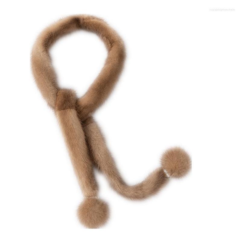 Scarves Women's Double Side Real Scarf Warm Collar With Pearl Long Neck Warmer Winter Accessories
Scarves Women's Double Side Real Scarf Warm Collar With Pearl Long Neck Warmer Winter Accessories