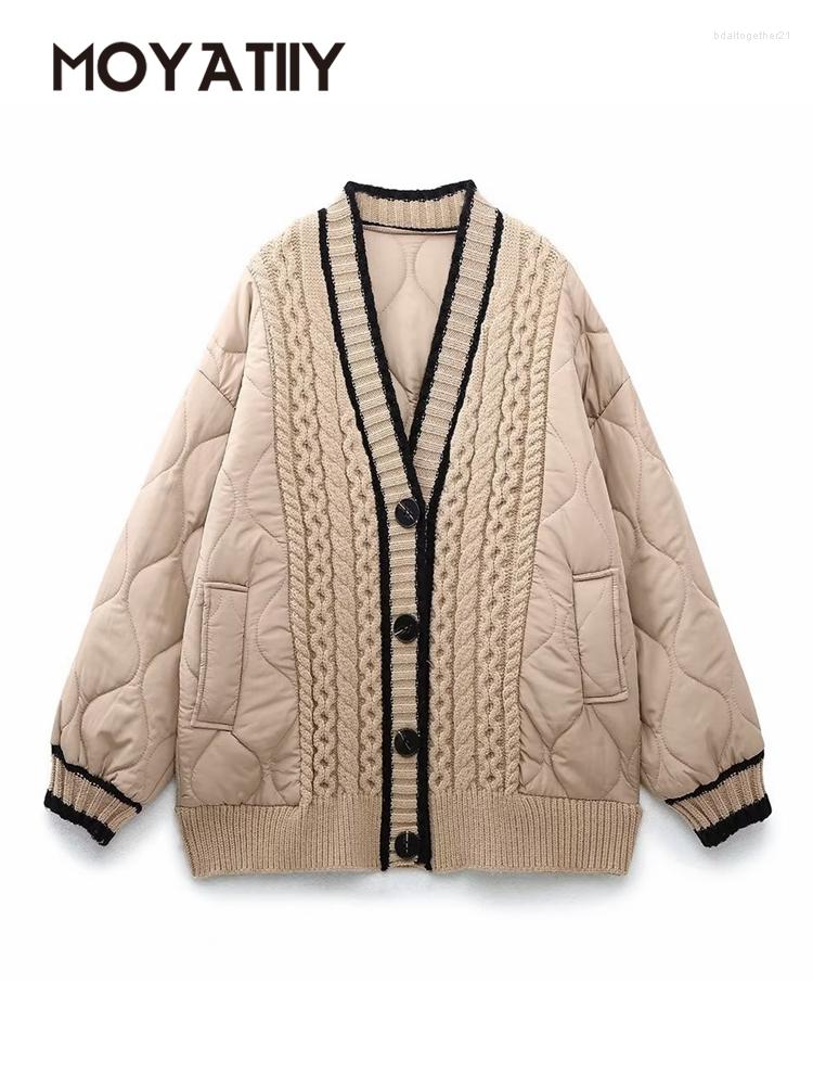 Women' Trench Coats MOYATIIY Women Winter Parkas Oversize Patchwork Thick Warm Jacket Buttons Female Long Sleeve Pockets, Blue
Women' Trench Coats MOYATIIY Women Winter Parkas Oversize Patchwork Thick Warm Jacket Buttons Female Long Sleeve Pockets, Blue