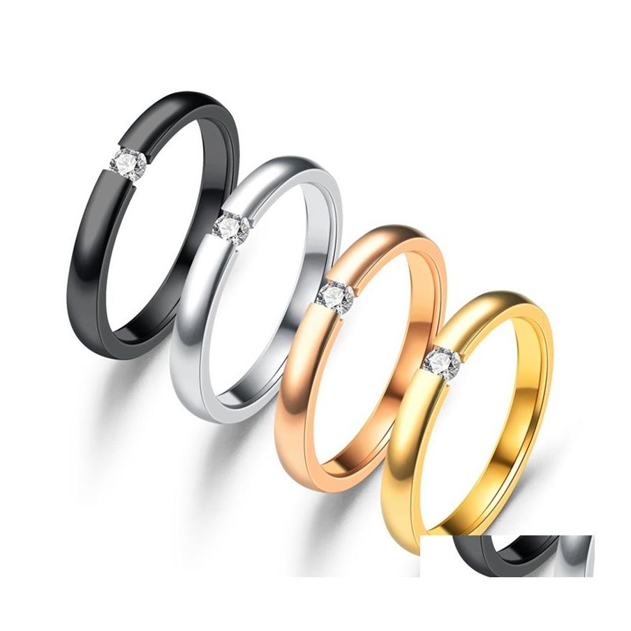 Couple Rings Trendy Stainless Steel Rose Gold Color Love Ring For Women Men Crystal Luxury Brand Jewelry Wedding Gift Drop Delivery Othzm
Couple Rings Trendy Stainless Steel Rose Gold Color Love Ring For Women Men Crystal Luxury Brand Jewelry Wedding Gift Drop Delivery Othzm