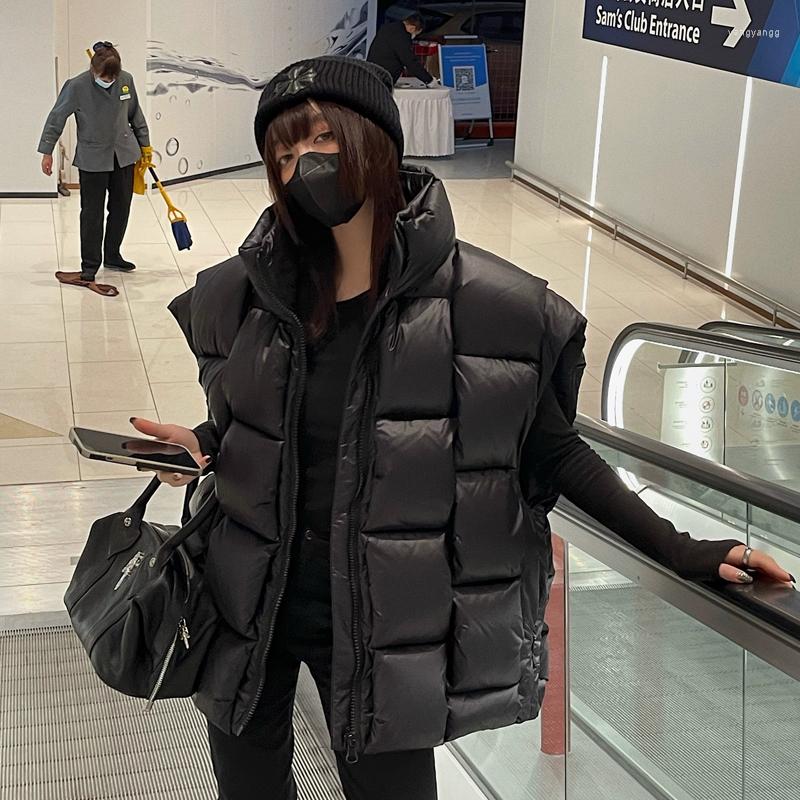 Women' Vests High Street Knitted Down Vest Sleeveless Jacket Autumn Winter 2023 Fashion Zipper Puffer Loose Outerwear Warm Waistcoat, Green bag
Women' Vests High Street Knitted Down Vest Sleeveless Jacket Autumn Winter 2023 Fashion Zipper Puffer Loose Outerwear Warm Waistcoat, Green bag