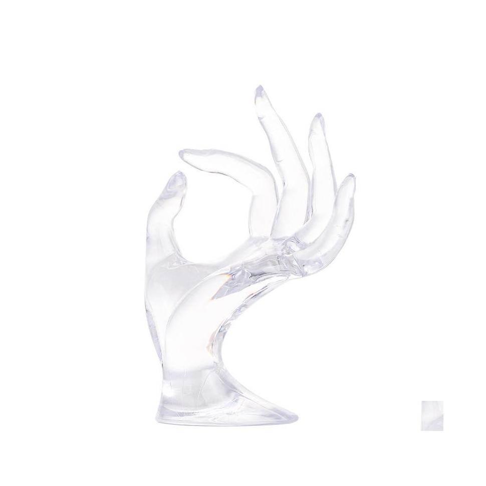 Mannequin Transparent Black White Ok Hand Finger Glove Ring Bracelet Bangle Jewelry Display Stand Holder Drop Delivery Packaging Otvnj
Mannequin Transparent Black White Ok Hand Finger Glove Ring Bracelet Bangle Jewelry Display Stand Holder Drop Delivery Packaging Otvnj