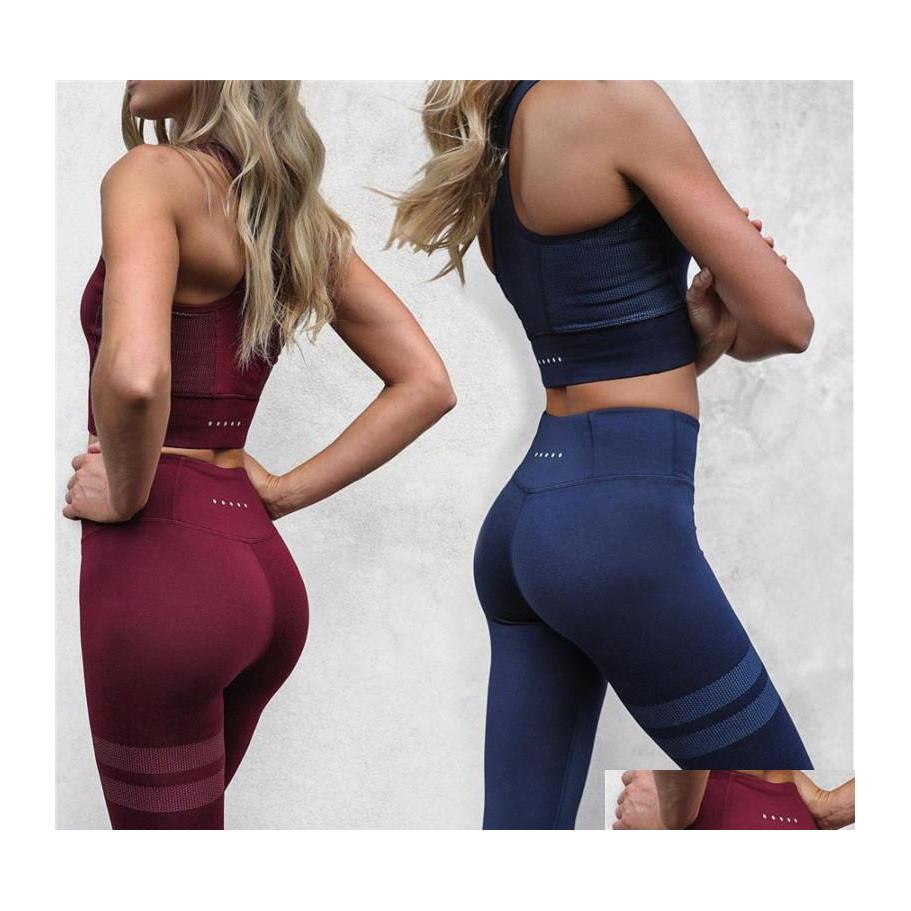Gym Clothing Sport Suit Women 2 Piece Yoga Set Wear Fitness Clothes Sportswear Tracksuit Drop Delivery Sports Outdoors Athletic Outd Dhrd9, As picture show
Gym Clothing Sport Suit Women 2 Piece Yoga Set Wear Fitness Clothes Sportswear Tracksuit Drop Delivery Sports Outdoors Athletic Outd Dhrd9, As picture show