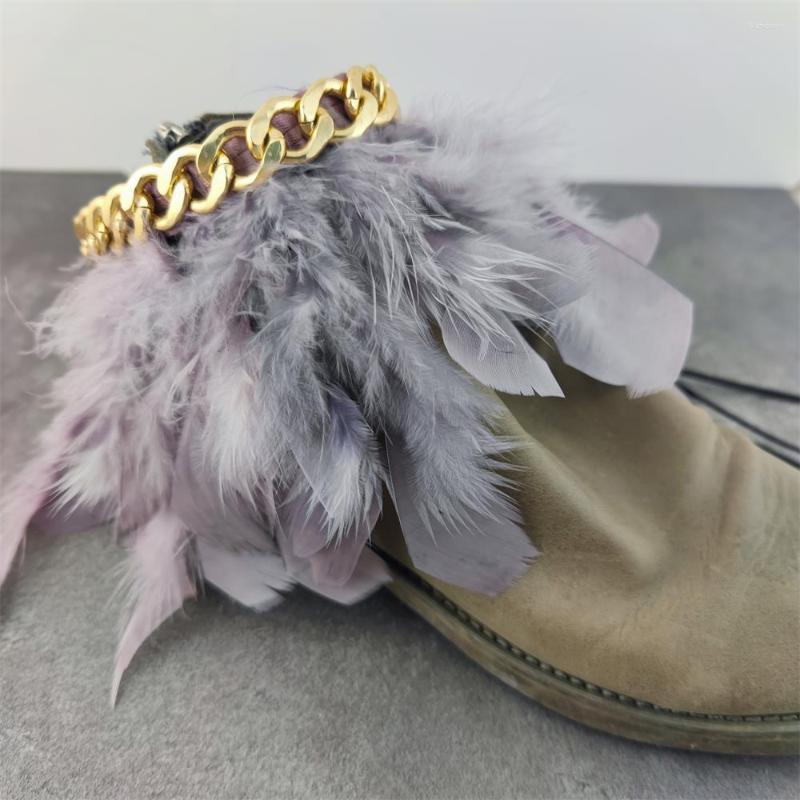 Anklets 1Pair Feather Chain Adjustable Shoelaces For High Heels Shoe Belt Ankle Holding Loose Women Bundle Laces Tie Straps Band
Anklets 1Pair Feather Chain Adjustable Shoelaces For High Heels Shoe Belt Ankle Holding Loose Women Bundle Laces Tie Straps Band
