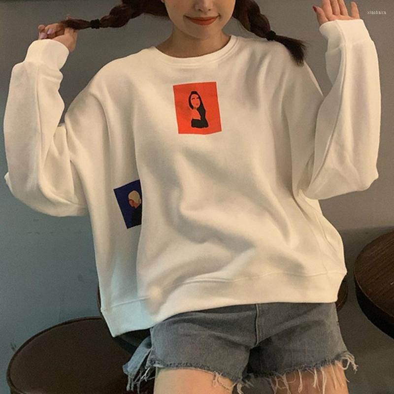 Women's Hoodies Spring And Autumn Korean Women's Sweater Loose Hole Long Sleeve Thin Top, White
Women's Hoodies Spring And Autumn Korean Women's Sweater Loose Hole Long Sleeve Thin Top, White