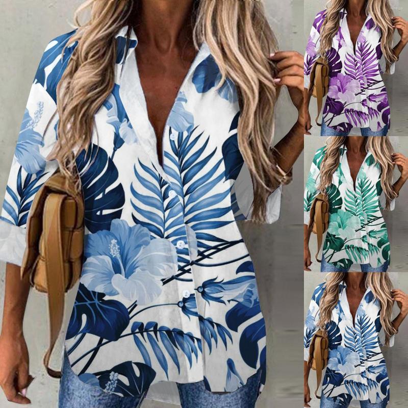 Women' Blouses Shirt Women Workout Long Sleeved Tops Womens Casual Spring And Summer Lapel Petite Seniors, Green
Women' Blouses Shirt Women Workout Long Sleeved Tops Womens Casual Spring And Summer Lapel Petite Seniors, Green
