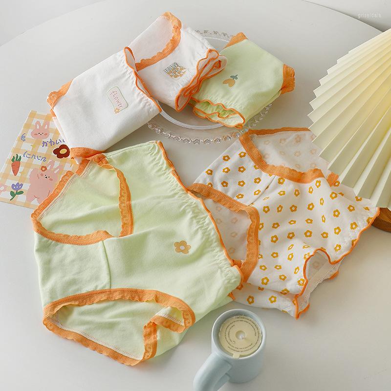 Women's Panties 60PCS Female's Flower Printed Cotton Cute Underpants Young Women's Japanese Girls Students Mid-rise Ladies Lovely
Women's Panties 60PCS Female's Flower Printed Cotton Cute Underpants Young Women's Japanese Girls Students Mid-rise Ladies Lovely