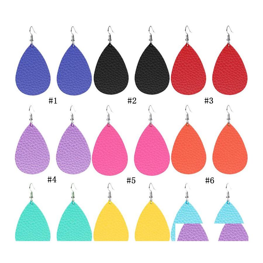 Dangle Chandelier 9 Colors Pu Leather Teardrop Earrings Ladies Water Drop Doublesided Sier Ear Hook For Women Fashion Designer Del Otpfd
Dangle Chandelier 9 Colors Pu Leather Teardrop Earrings Ladies Water Drop Doublesided Sier Ear Hook For Women Fashion Designer Del Otpfd