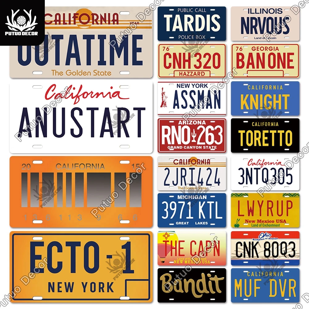 Classic Movie Metal Sign Tin Sign Licenses Plate Plaque Metal Vintage Decor for Man Cave Bar Pub Club Home Wall Decoration w01
Classic Movie Metal Sign Tin Sign Licenses Plate Plaque Metal Vintage Decor for Man Cave Bar Pub Club Home Wall Decoration w01