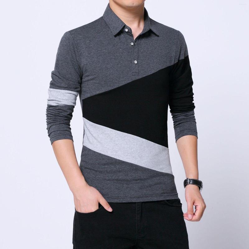 Men's Polos Pullover Patchwork Hombre Mens Cotton Fashion Plus Size Long Sleeves Slim Business Casual Brand Polo 5XL Masculino, Black
Men's Polos Pullover Patchwork Hombre Mens Cotton Fashion Plus Size Long Sleeves Slim Business Casual Brand Polo 5XL Masculino, Black