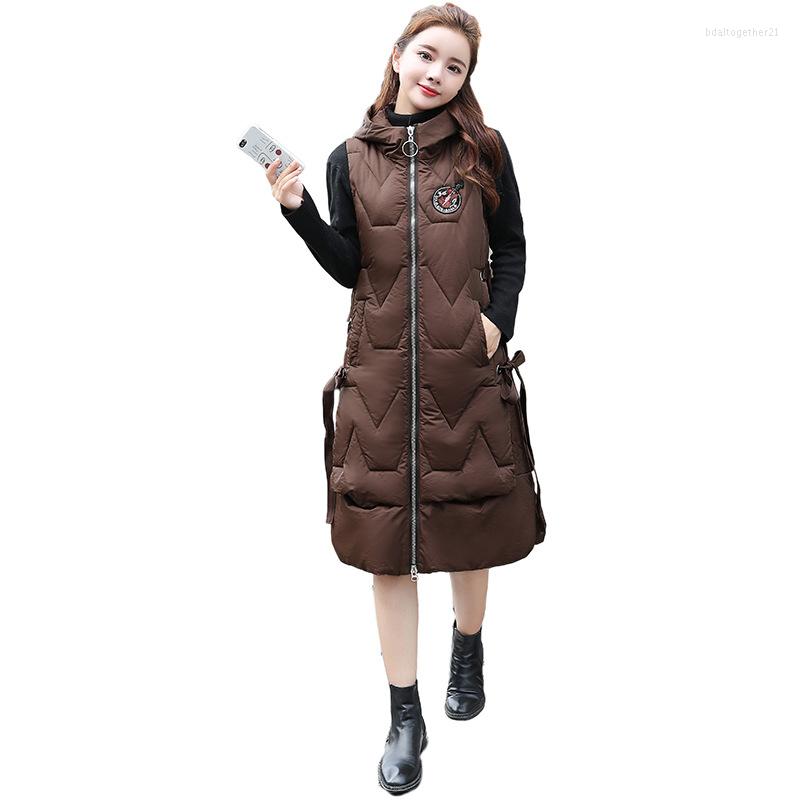Women's Trench Coats Women Winter Hooded Big Pocket Long Windproof Warm Waistcoat Puffer Jacket Cotton Padded Parkas Overcoat, Black
Women's Trench Coats Women Winter Hooded Big Pocket Long Windproof Warm Waistcoat Puffer Jacket Cotton Padded Parkas Overcoat, Black