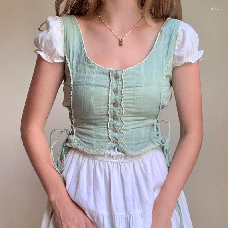 Women' Tanks Street Style Retro Drawstring Vest Women' 2023 Outer Wear Buttoned Corset Bottoming Short Top Vintage Clothes, Green
Women' Tanks Street Style Retro Drawstring Vest Women' 2023 Outer Wear Buttoned Corset Bottoming Short Top Vintage Clothes, Green