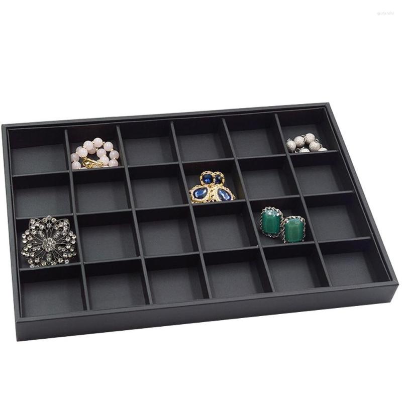 Jewelry Pouches Storage Display Tray PU Leather Practical Bracelet Jewellery Organiser Necklace Shop Ring Earring Case Without Lid Pendant
Jewelry Pouches Storage Display Tray PU Leather Practical Bracelet Jewellery Organiser Necklace Shop Ring Earring Case Without Lid Pendant