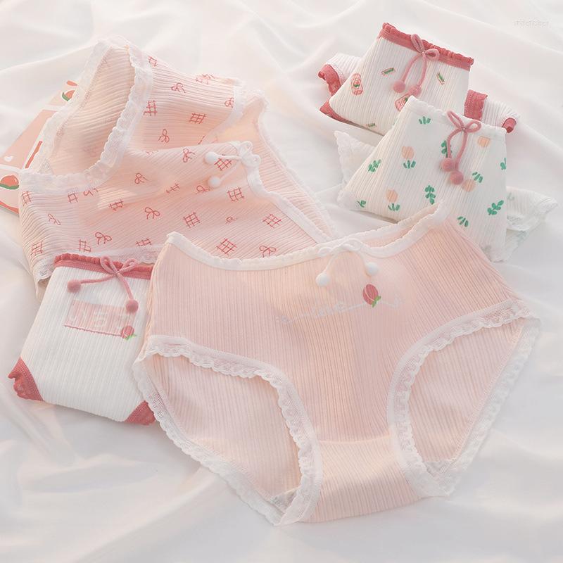 Women's Panties Women's Japanese Cute Sweet Print Girls Bow Hair Ball Sexy Lace Soft And Comfortable Student
Women's Panties Women's Japanese Cute Sweet Print Girls Bow Hair Ball Sexy Lace Soft And Comfortable Student