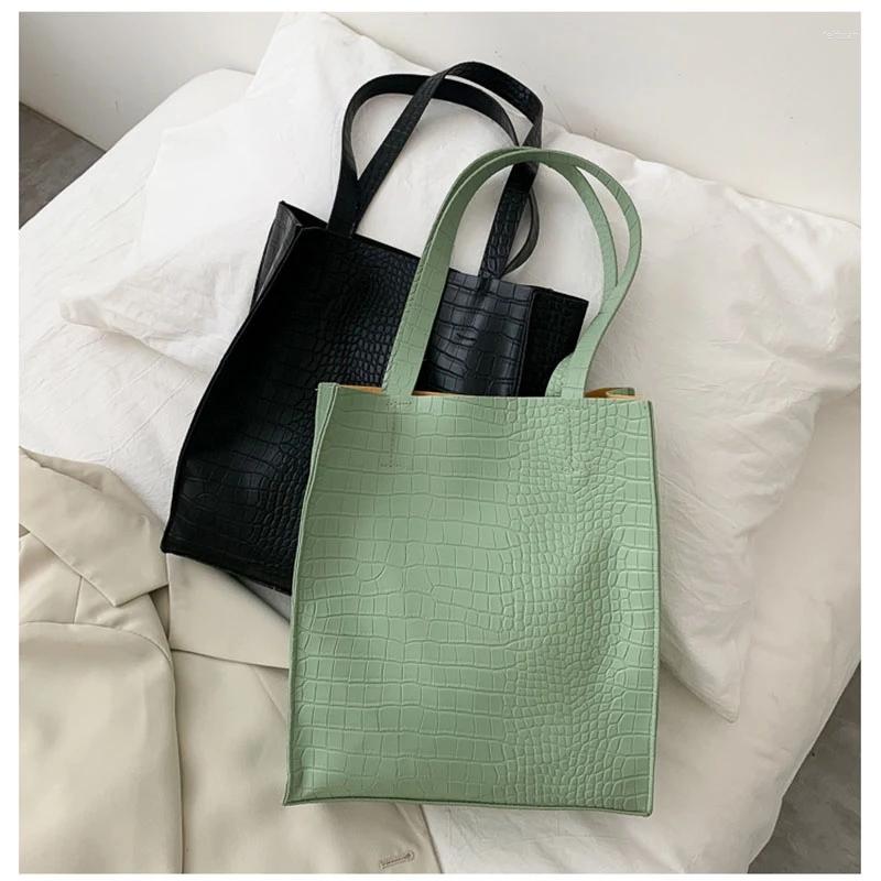 Evening Bags Women Casual Totes Bag Alligator Leather Shoulder Handbags Wild Lady's Large Capacity Shopper, Black
Evening Bags Women Casual Totes Bag Alligator Leather Shoulder Handbags Wild Lady's Large Capacity Shopper, Black