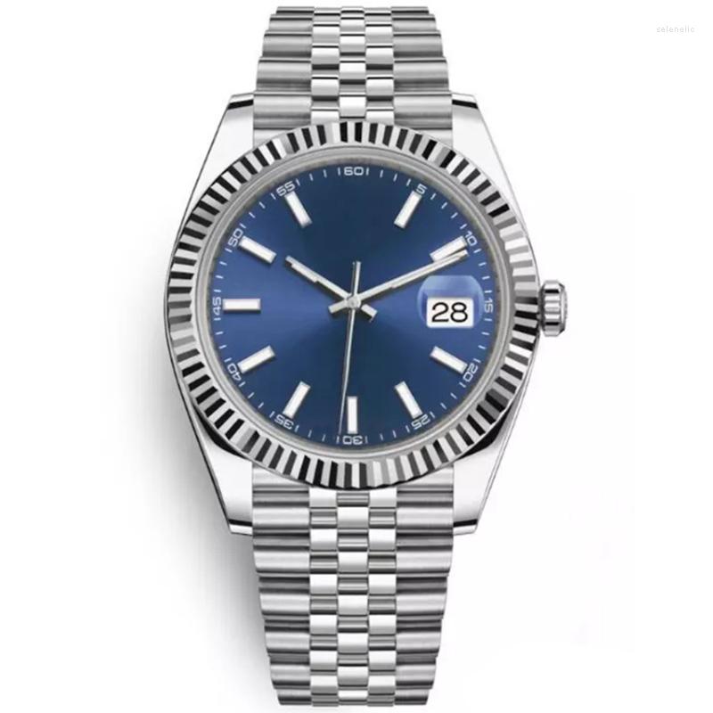 Wristwatches Mens Mechanical Watch Automatic Stainless Steel Silver Rose Gold Rome Green Blue Grey Sapphire 904L
Wristwatches Mens Mechanical Watch Automatic Stainless Steel Silver Rose Gold Rome Green Blue Grey Sapphire 904L