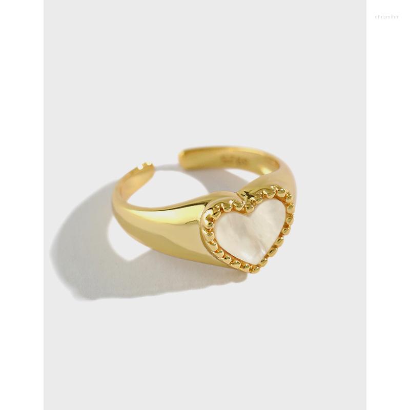 Cluster Rings 925 Sterling Silver Heart For Women Fine Jewelry Cute Love Natural White Shell Ring Female Girlfriend Gifts
Cluster Rings 925 Sterling Silver Heart For Women Fine Jewelry Cute Love Natural White Shell Ring Female Girlfriend Gifts