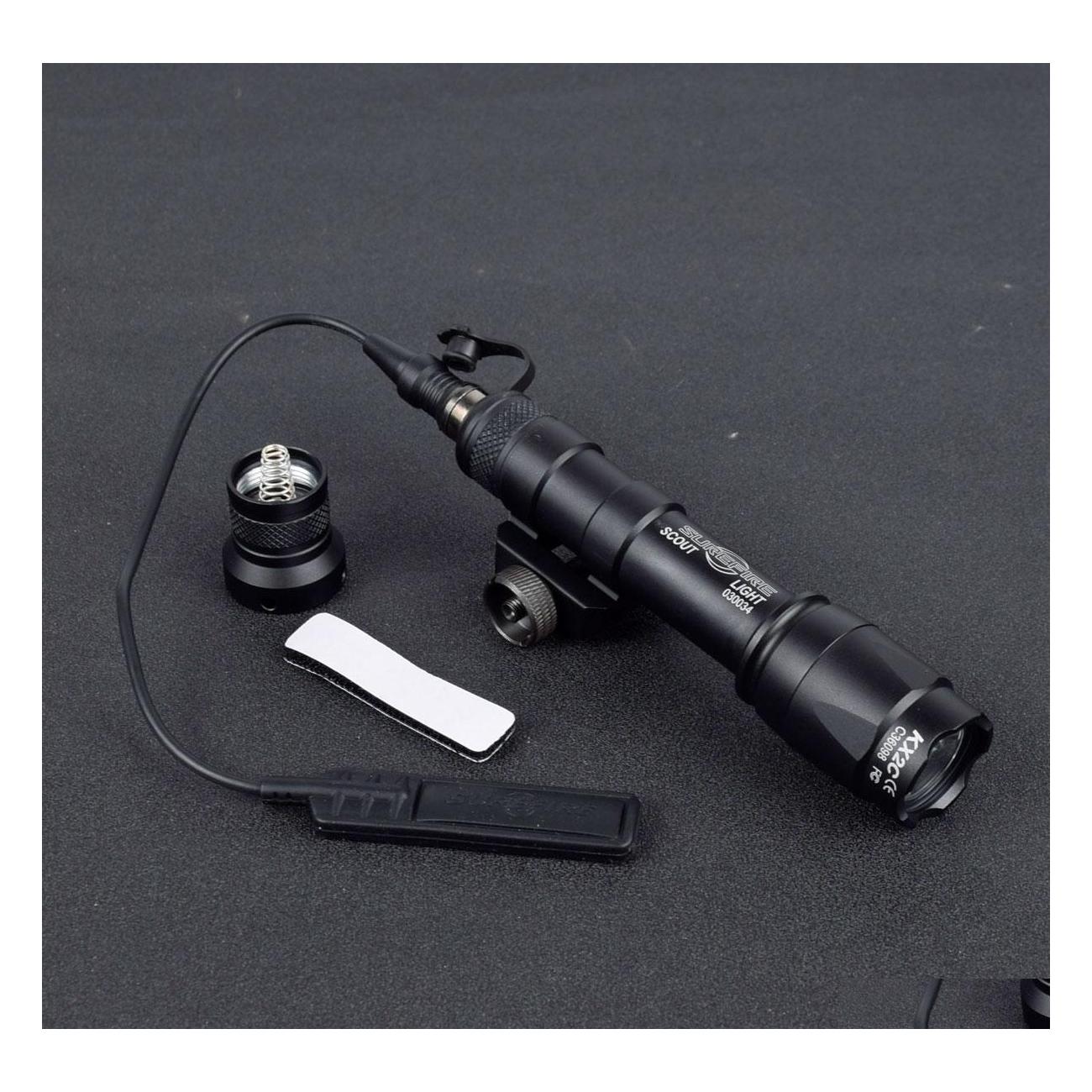 Flashlights Tactical M600C M600 Scout Light Led Spotlight Constant And Momentary Output With Tail Switch Drop Delivery Gear Accessori Dhfp2, Black
Flashlights Tactical M600C M600 Scout Light Led Spotlight Constant And Momentary Output With Tail Switch Drop Delivery Gear Accessori Dhfp2, Black