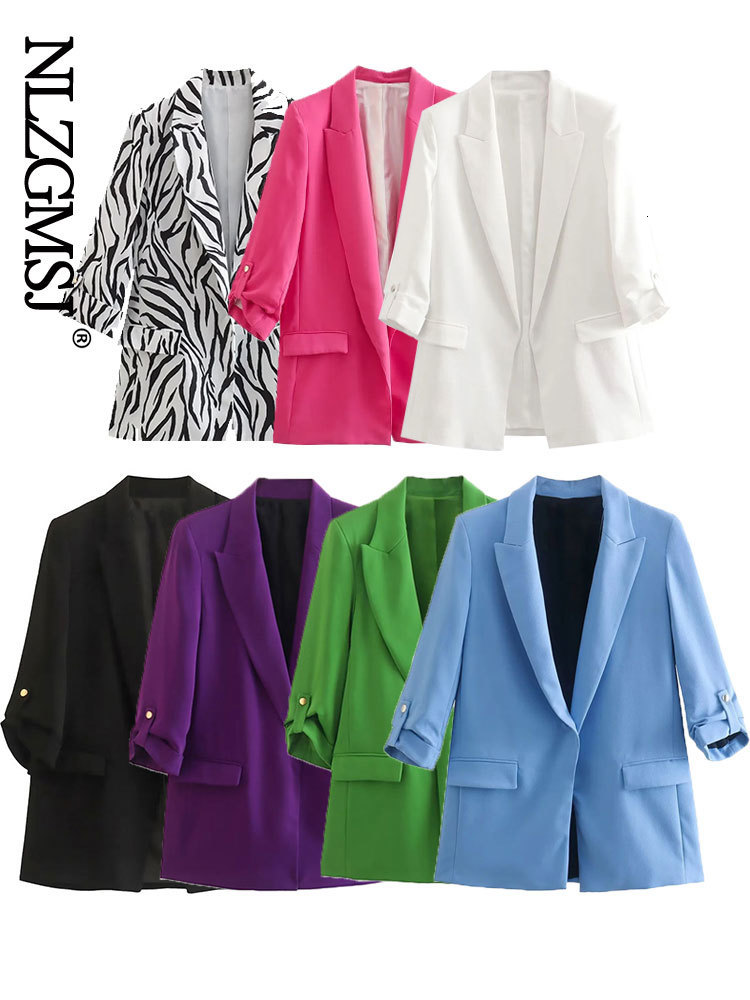 Women's Suits Blazers Nlzgmsj Women Animal Print Zebra Blazer Elegant Chic Fashion Suit Jacket Casual Coat Female Outerwear Outfit Clothing 07 230203, Multi
Women's Suits Blazers Nlzgmsj Women Animal Print Zebra Blazer Elegant Chic Fashion Suit Jacket Casual Coat Female Outerwear Outfit Clothing 07 230203, Multi