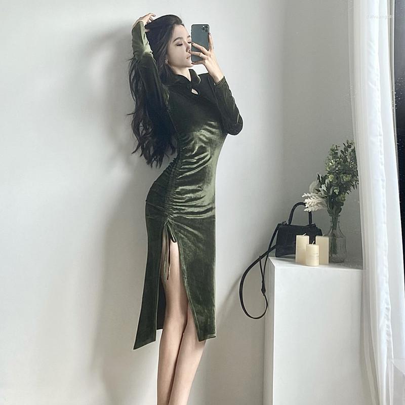 Casual Dresses Real 2023 Fashion Women' Autumn Sexy One-Shoulder Waistless Velvet Long-Sleeved Slim Dress, 5899
Casual Dresses Real 2023 Fashion Women' Autumn Sexy One-Shoulder Waistless Velvet Long-Sleeved Slim Dress, 5899