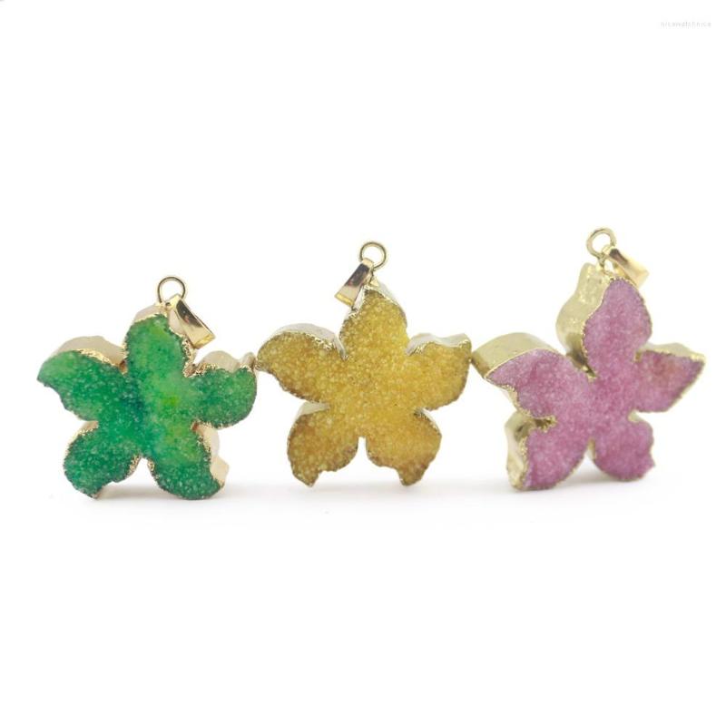 Pendant Necklaces Druzy Jewelry Fashion Flower White Crystal Pendants For Women Gold-Color Cubic Colorful Choker Vintage
Pendant Necklaces Druzy Jewelry Fashion Flower White Crystal Pendants For Women Gold-Color Cubic Colorful Choker Vintage