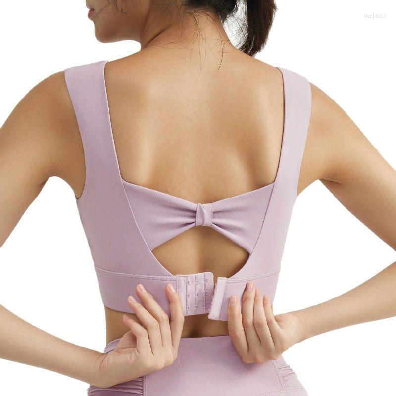 Yoga Outfit Bras For Women Sport Bra Ladies Brassiere Tank Top Built In Fixed Cup Running Athletic Wear Gym Fitness Clothing, Cinnamon yellow 
Yoga Outfit Bras For Women Sport Bra Ladies Brassiere Tank Top Built In Fixed Cup Running Athletic Wear Gym Fitness Clothing, Cinnamon yellow