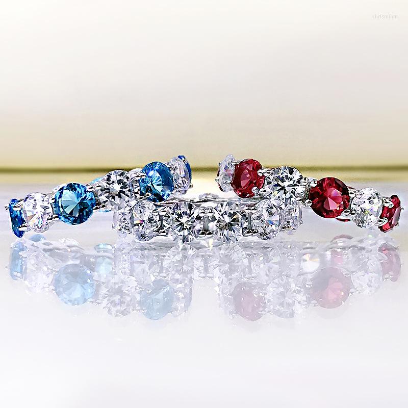 Cluster Rings Round Row Diamond Ring Pigeon Blood Ruby European And American Fashion S925 Silver Gold Plated 50 Minute Wide Imitation Fem
Cluster Rings Round Row Diamond Ring Pigeon Blood Ruby European And American Fashion S925 Silver Gold Plated 50 Minute Wide Imitation Fem
