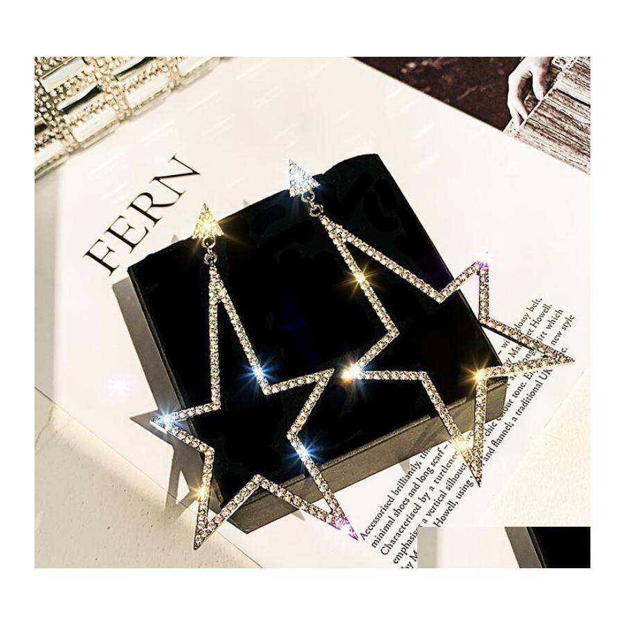 Dangle Chandelier Fashion Jewelry S925 Sier Post Earrings Exaggerated Big Rhinstone Star Stud Drop Delivery Dhacg
Dangle Chandelier Fashion Jewelry S925 Sier Post Earrings Exaggerated Big Rhinstone Star Stud Drop Delivery Dhacg