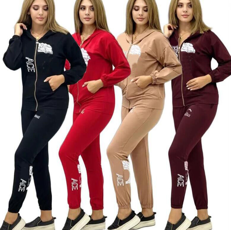 Fashion Casual TracksuitS Two Piece Set Women Spring New Zip hoodie hoodies and Sport Pants Sweatsuit Women Outfits suit, 01
Fashion Casual TracksuitS Two Piece Set Women Spring New Zip hoodie hoodies and Sport Pants Sweatsuit Women Outfits suit, 01