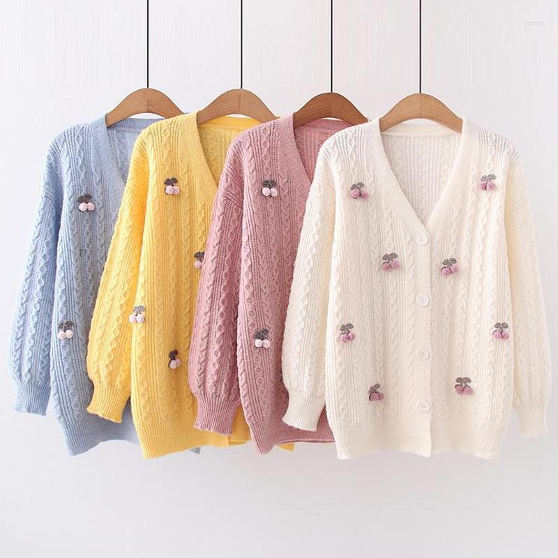 Women's Knits OUMENGKA 2023 Autumn Knit Female Cardigan Loose Streetwear Sweater Coat Cute V Neck Knitted Women Fashion Pull Jacket, Beige
Women's Knits OUMENGKA 2023 Autumn Knit Female Cardigan Loose Streetwear Sweater Coat Cute V Neck Knitted Women Fashion Pull Jacket, Beige
