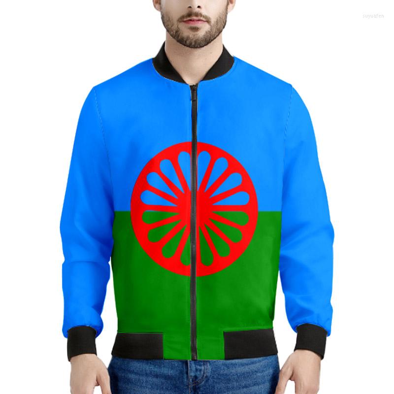 Men' Jackets Rom Gypsy Youth Zipper Jacket Custom Made Name Number Logo Text Coats Flag Of The Romani People Print Po Clothes, 1003
Men' Jackets Rom Gypsy Youth Zipper Jacket Custom Made Name Number Logo Text Coats Flag Of The Romani People Print Po Clothes, 1003