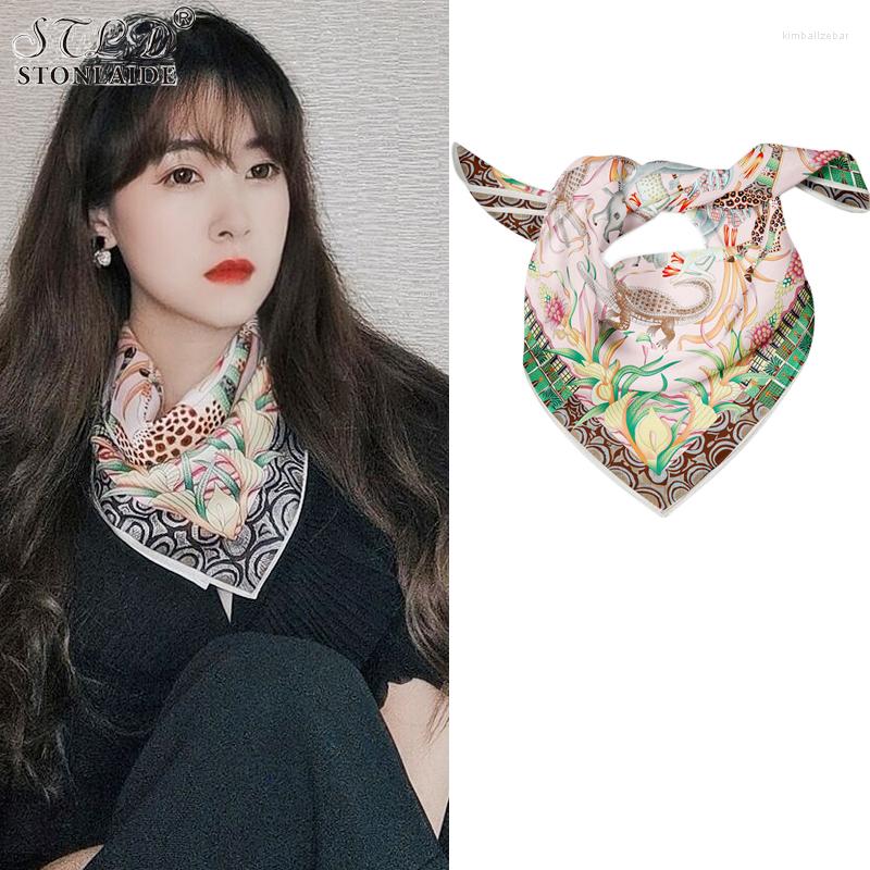 Scarves Korean Spring Summer Women Silk Neckerchiefs 2023 Printed Imitation Square Professional Neck Scarf 53x53cm
Scarves Korean Spring Summer Women Silk Neckerchiefs 2023 Printed Imitation Square Professional Neck Scarf 53x53cm