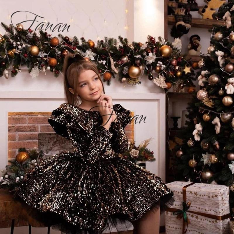 Girl Dresses Glitter Mini A-Line Flower Short Length Puffy Pleated Children Christmas Ball Gowns Modern Long Sleeve Party Dress, Orange
Girl Dresses Glitter Mini A-Line Flower Short Length Puffy Pleated Children Christmas Ball Gowns Modern Long Sleeve Party Dress, Orange