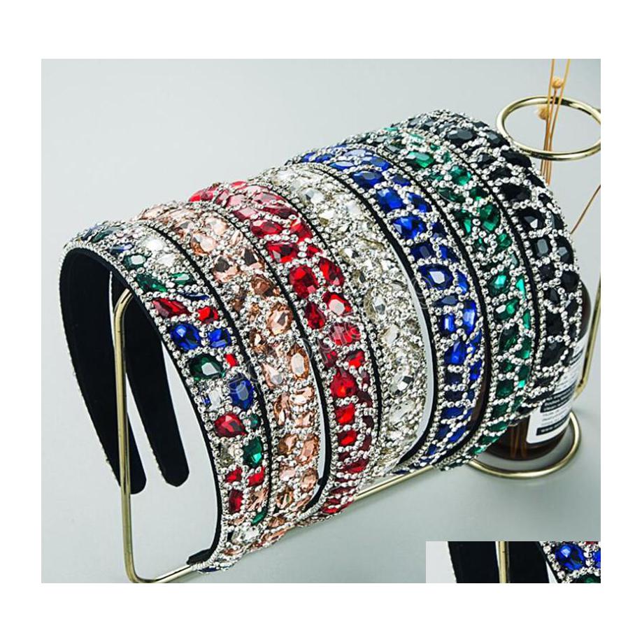 Headbands Fashion Womens Headband Top Quality Fl Paved Crystal Rhinestone Hairband Baroque Hair Accessories Drop Delivery Jewelry Ha Dhzz6
Headbands Fashion Womens Headband Top Quality Fl Paved Crystal Rhinestone Hairband Baroque Hair Accessories Drop Delivery Jewelry Ha Dhzz6