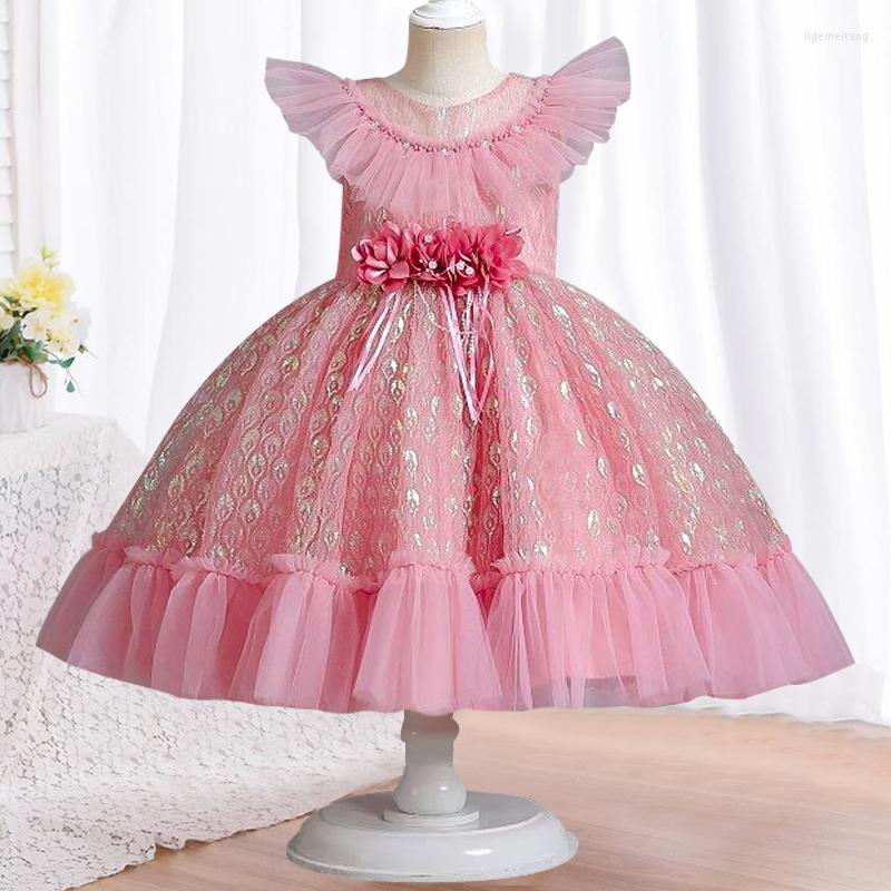 Girl Dresses 3-12T Girls' Dress Embroidery Sequins Wedding Party Jacquard Lace Princess Children's Formal Eucharist Dr, Picture shown
Girl Dresses 3-12T Girls' Dress Embroidery Sequins Wedding Party Jacquard Lace Princess Children's Formal Eucharist Dr, Picture shown