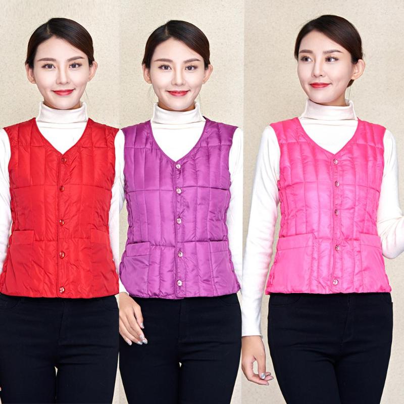 Women's Vests Warm Down Cotton Vest Women V-neck Waistcoat Autumn Winter Fashion Slim Female Large Size 4XL, Black
Women's Vests Warm Down Cotton Vest Women V-neck Waistcoat Autumn Winter Fashion Slim Female Large Size 4XL, Black