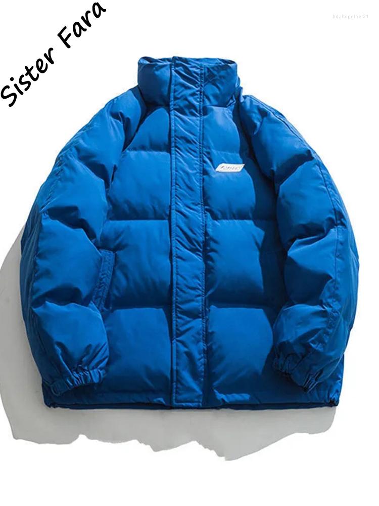 Women' Trench Coats Sister Fara Stand-up Collar Letter Cotton Clothing Women' Winter Thickened Warm Loose Casual Blue Down Jacket Coat
Women' Trench Coats Sister Fara Stand-up Collar Letter Cotton Clothing Women' Winter Thickened Warm Loose Casual Blue Down Jacket Coat
