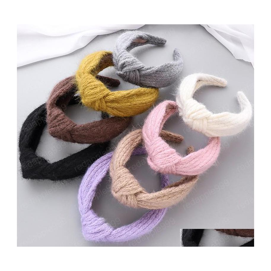 Headbands Fashion Soft Hairbands Wide Side Headband Warm Autumn Winter Knitted Hair Hoop Cross Knot Women Girls Knit Accessories Dro Dhgkd
Headbands Fashion Soft Hairbands Wide Side Headband Warm Autumn Winter Knitted Hair Hoop Cross Knot Women Girls Knit Accessories Dro Dhgkd